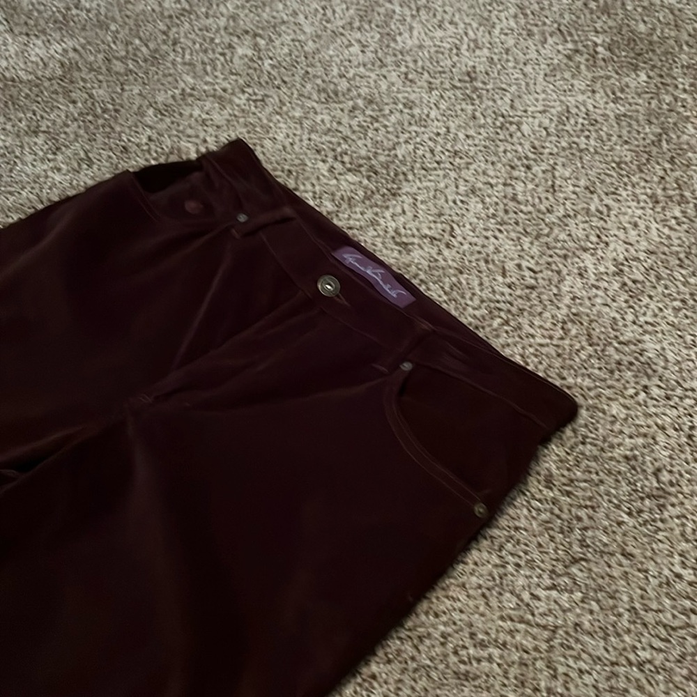 Gloria Vanderbilt Straight Leg Corduroy Pants